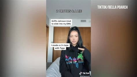 bella poarch leak|Bella Poarch, 19, addresses Tyga sex tape rumours